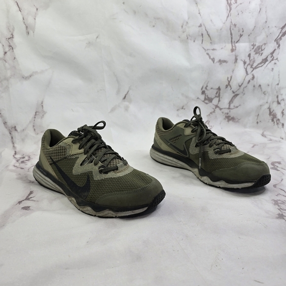 Nike Trail Mens 9 Juniper CW3808-200 Green Lace Up Low Top Running Shoe Sneaker - Picture 2 of 14